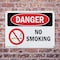 Signmission No Smoking Danger Sign, Plastic, 10in W x 7in L, 2PK OS-2PACK-DS-P-710-L-1469 - alternate 8